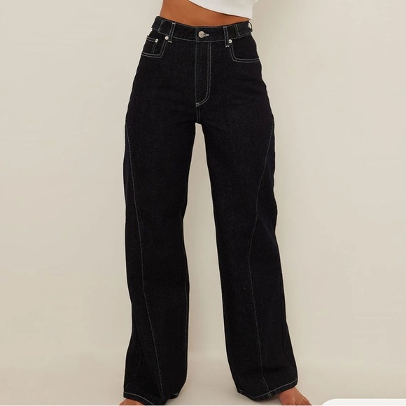 Straight fit jeans with flare - Picture 1 of 2